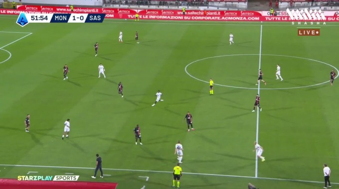 Goal Gustavo Varela For Team Monza Against Sassuolo minute 51