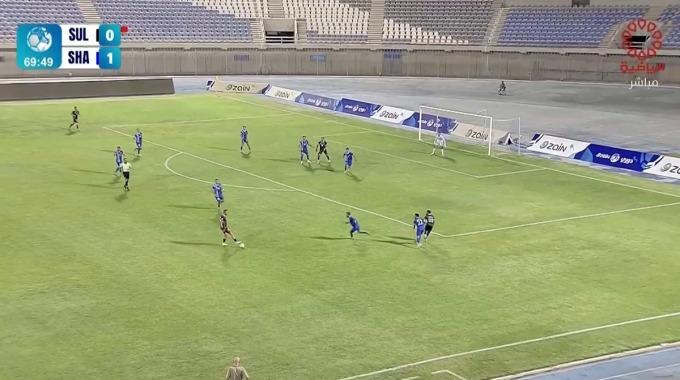 Own Goal Muneer Al-Sebeei For Team Al-Shabab Against Al-Salibikhaet minute 71