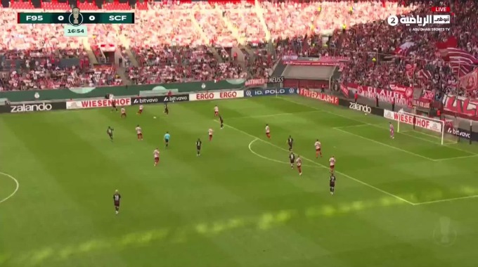 Buts du match Fortuna Duesseldorf - Freiburg