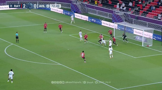 But Róger Guedes Pour l’équipe Al-Rayyan SC Contre Al-Ahli à la minute 73