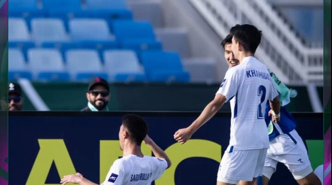 Goal Saidumarkhon Saidnurullaev For Team Uzbekistan U23 Against South Korea U23 minute 70