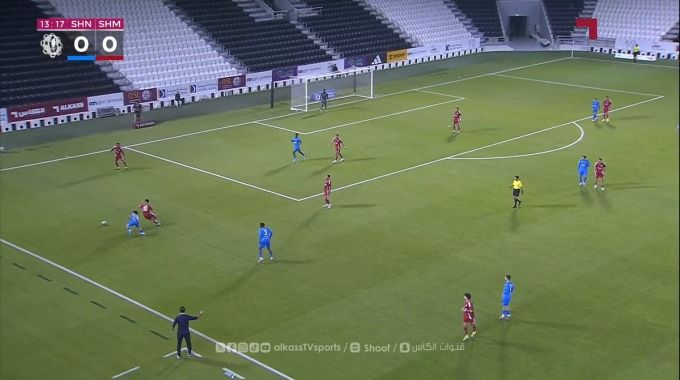أهداف المباراة الشحانية - الشمال