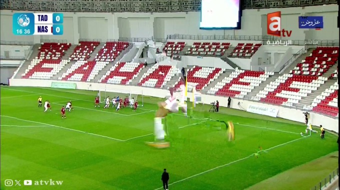 هدف فهد الرشيدي لفريق التضامن بمواجهة النصر بالدقيقة 15