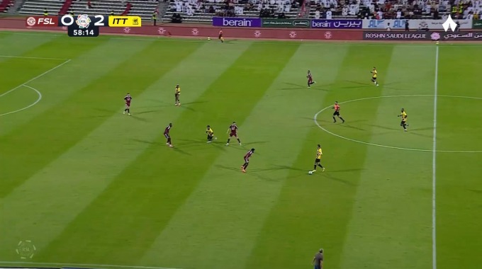 Goal Youssef En-Nesyri For Team Al Ittihad Against Al-Faisaly minute 59