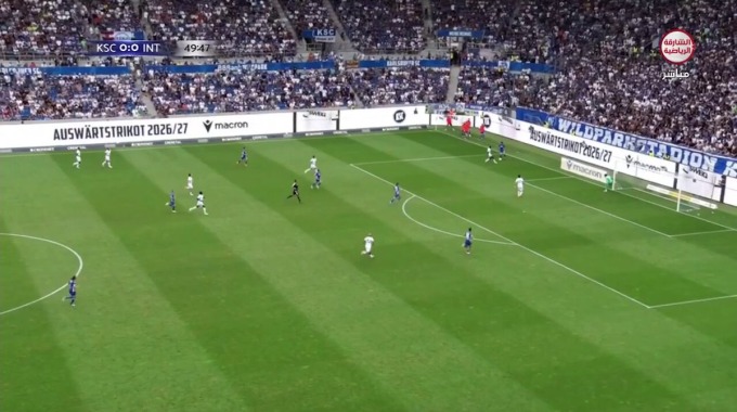 But Tim Civeja Pour l’équipe Karlsruher SC Contre Inter à la minute 50