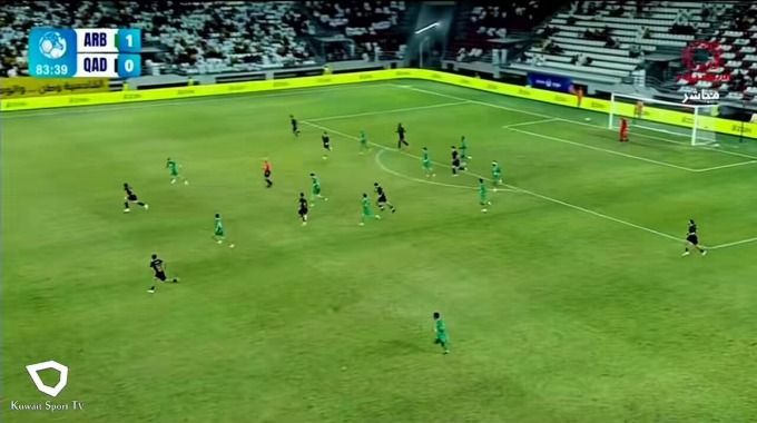But Anayo Iwuala Pour l’équipe Al-Arabi Contre Qadsia SC à la minute 84