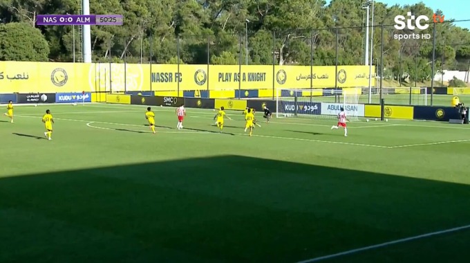But Daijiro Chirino Pour l’équipe Almeria Contre Al Nassr FC à la minute 51