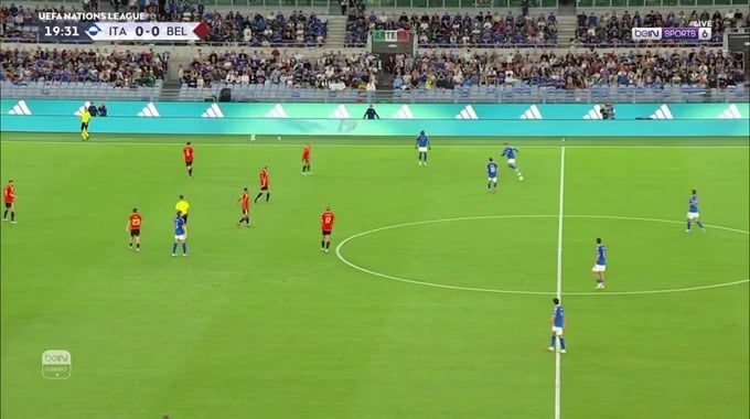 Goal Mika Godts For Team Belgium Against Italy minute 20