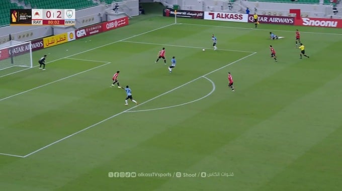 هدف جيلسون دالا لفريق الوكرة بمواجهة الريان بالدقيقة 81