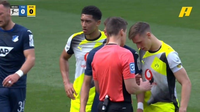 Penalty Andrej Kramaric For Team Hoffenheim Against Dortmund minute 42