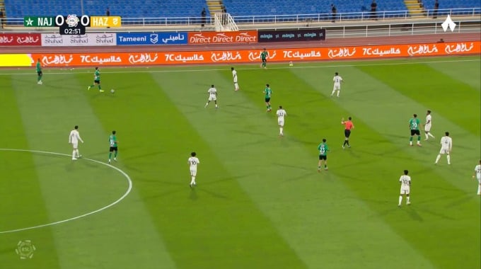 Goal Felippe Cardoso For Team Al Najma Against Al Hazem minute 4