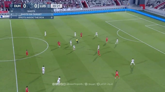 أهداف المباراة الدحيل - لوسيل