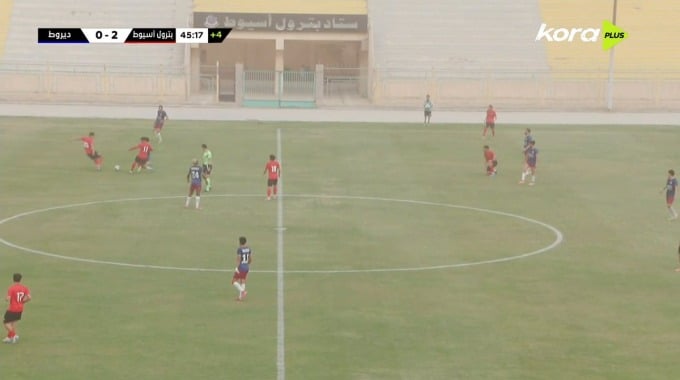 Goal Mohamed Al-Basati For Team Dayrot Against Asyut Petroleum minute 45