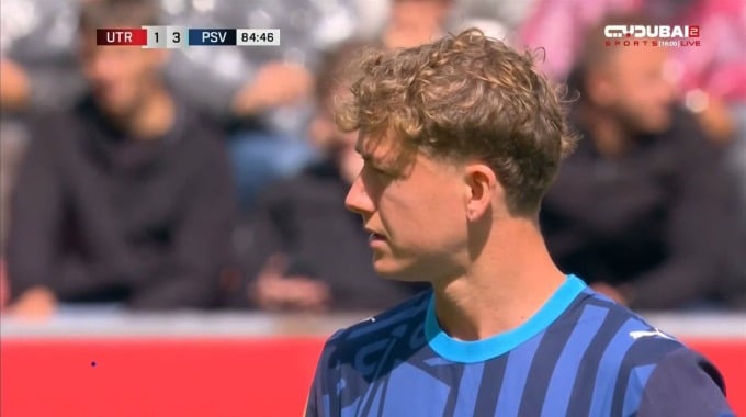 Penalti fallado Sven Mijnans Para el equipo PSV Eindhoven Contra FC Utrecht en el minuto 86